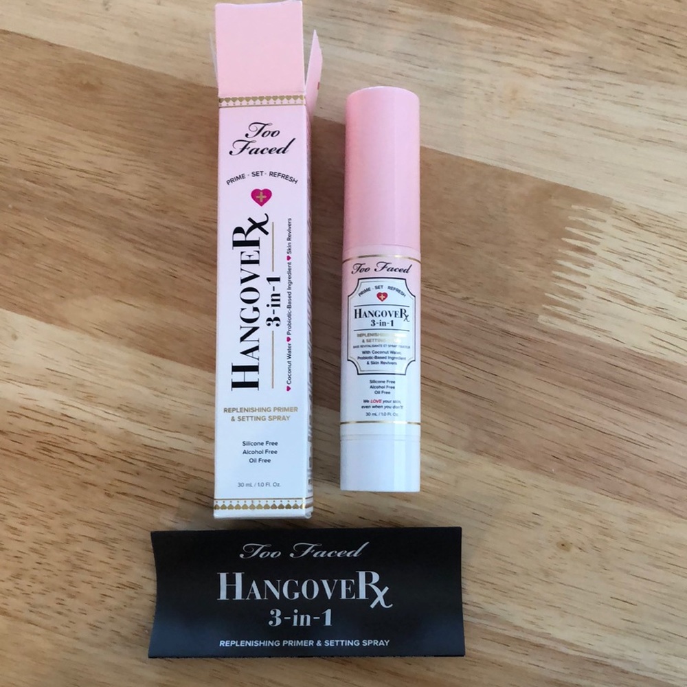 Too Faced Hangover 3-in-1 Primer & Setting Spray